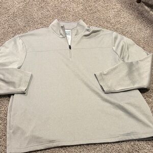 Men's Callaway Quarter-Zip Pullover Sweater - Light Gray